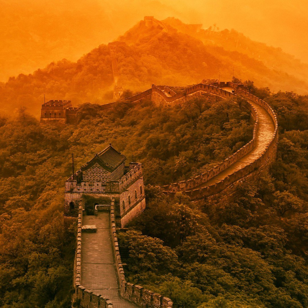 Великая китайская стена Ганьсу