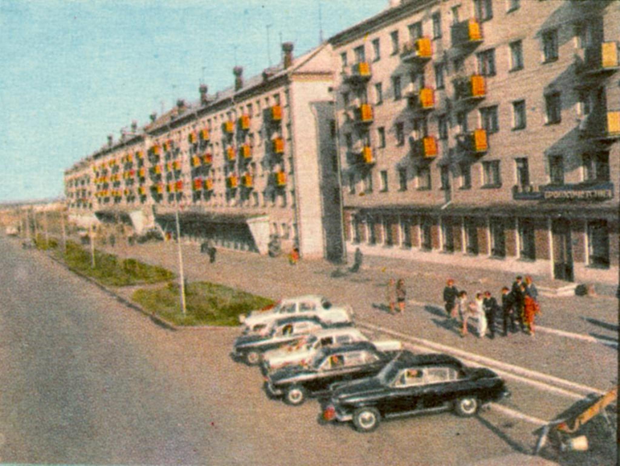 Тюмень улица Мельникайте 1974