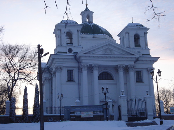 Крестовоздвиженский костел в Шарковщине фото