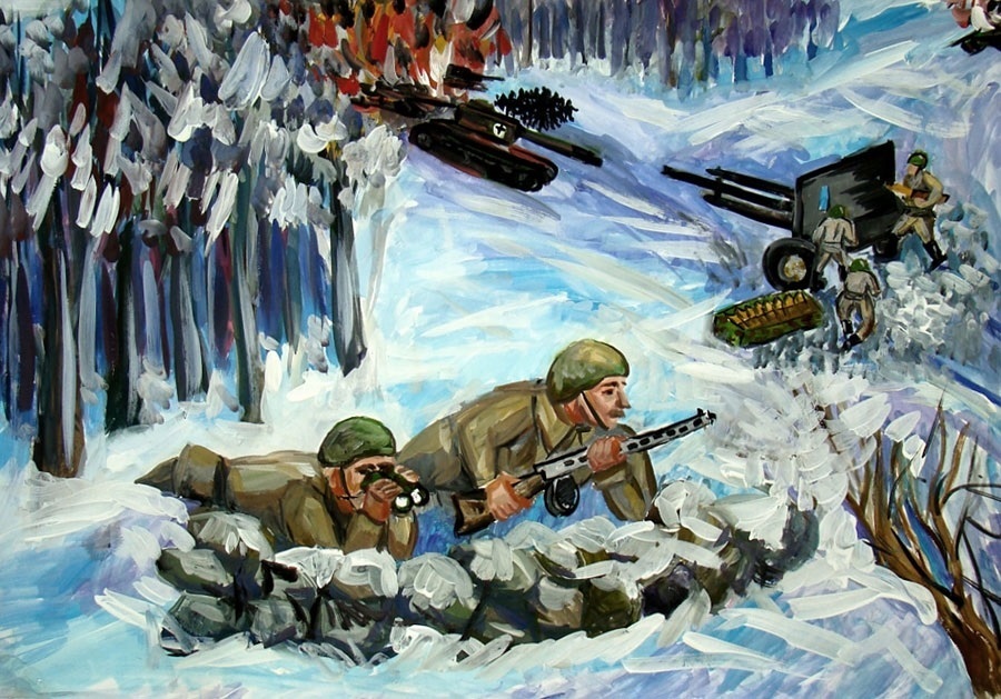 Картины военного времени 1941 1945